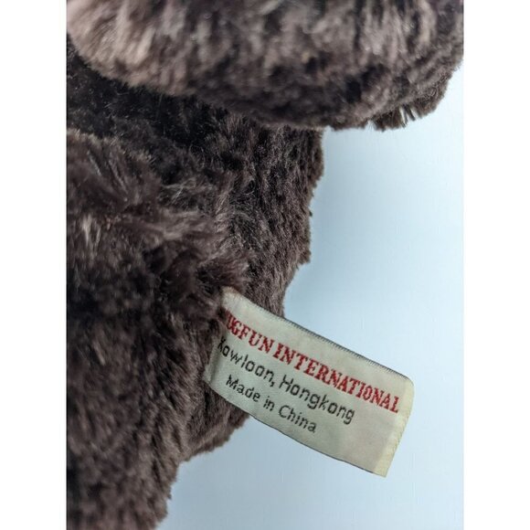 Hugfun St Jude Travis Teddy Bear Plush Stuffed Animal Toy Christmas Hat Scarf - Picture 8 of 9